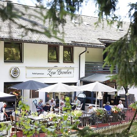 Hotel-Pension Zum Paradies ヴィリンゲン エクステリア 写真